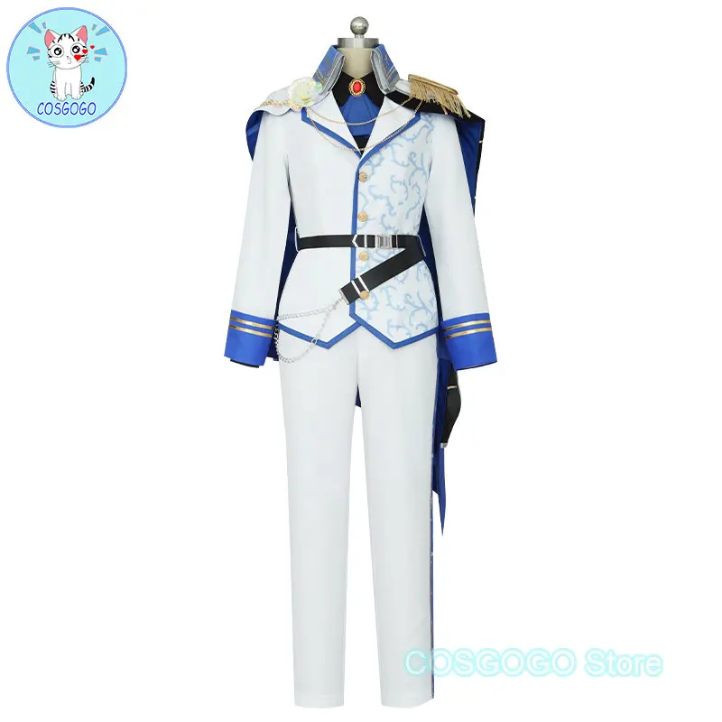 COSGOGO [Customized] Game Project Sekai Shinonome Akito Cosplay Costume Halloween Outfits Women New Suit Uniform Anime Clothes