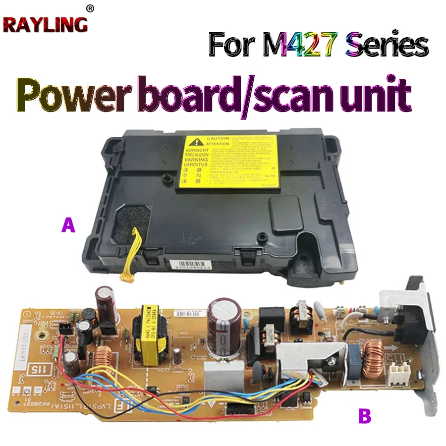 Power Board Scan Unit For Use in HP P1566 P1606 M1130 1200 1212 1132 M1217mf P1102W M426 M427 For Canon 6300 6650 RM1-6405-FILM