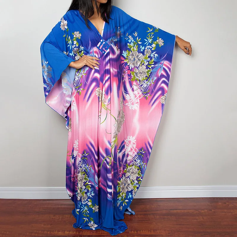 Beach Squid Vacation Casual Loose Sunscreen Bikini Robe Swimsuit Cover Up  Women Plus Size Oversized Long Beach Dress