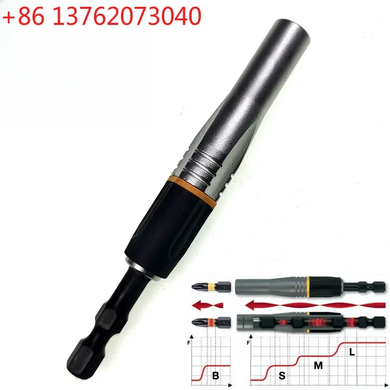 الألمانية Feilong FELO ثلاث مراحل الزلازل ومقاومة للصدمات عزم دوران عالي مفك رئيس تمديد قضيب 1/4 6.3 مللي متر