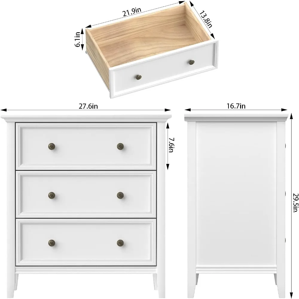 Commode ferme à 8 tiroirs pour chambre à coucher, commode de 52 po de large avec rangement, commode rustique en bois pour chambre à coucher, hall