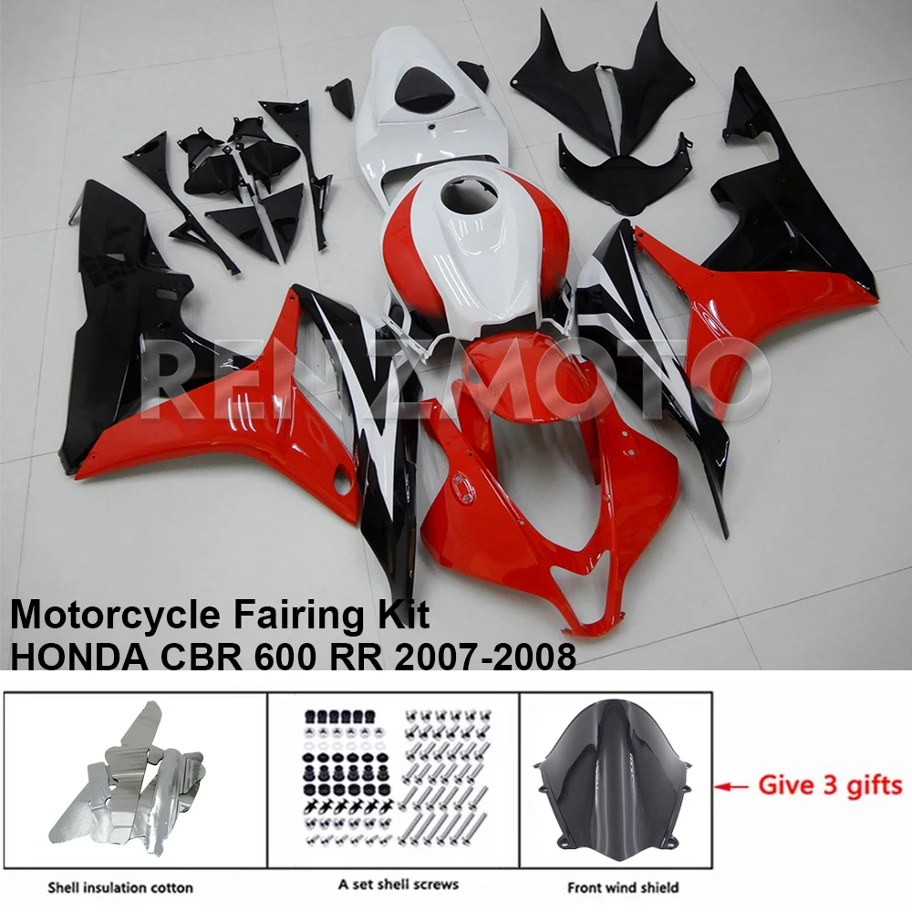 

H0607-117a Motorcycle Fairing Set Body Kit Plastic For HONDA CBR 600 RR 2007-2008 Accessories ABS Injection Bodywork