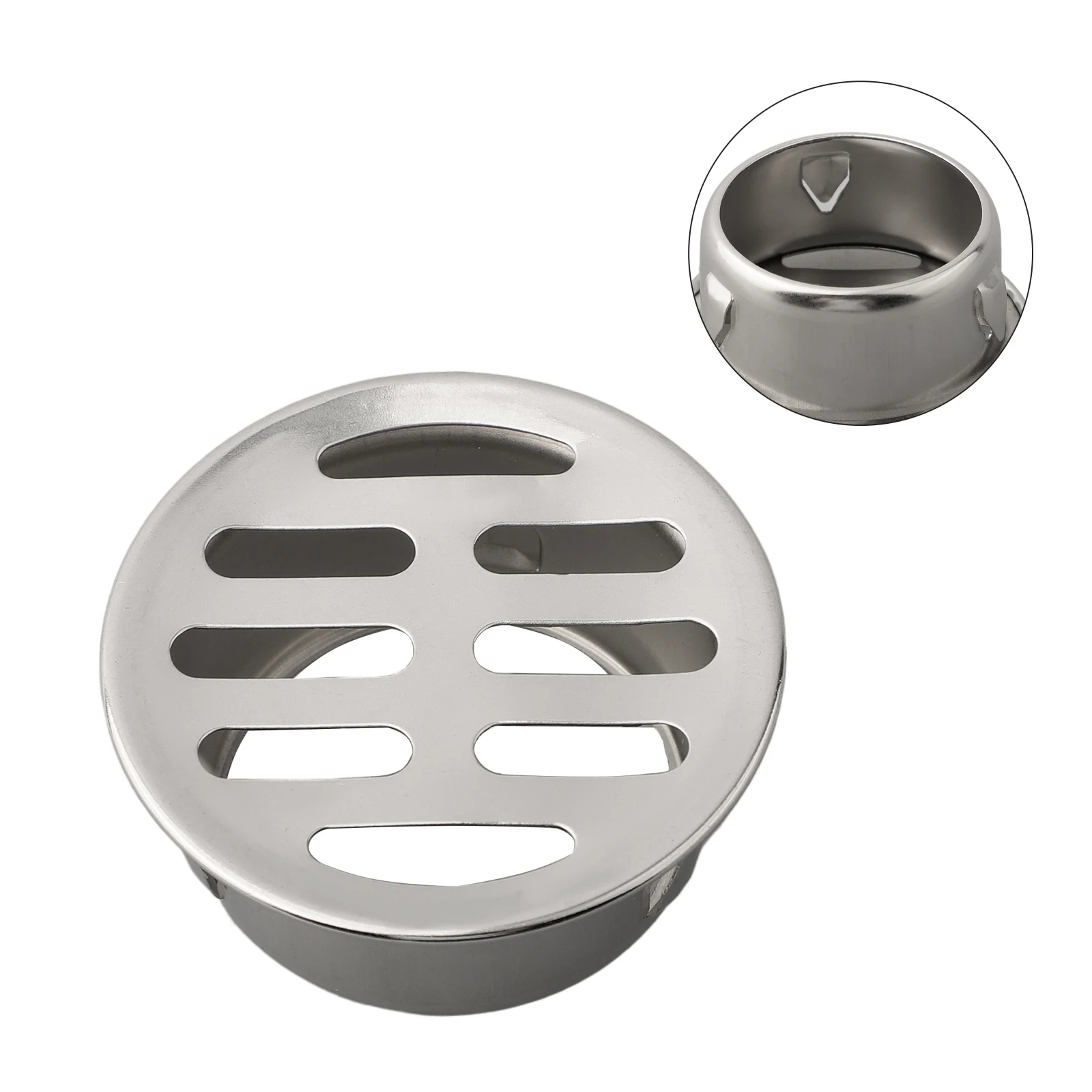 

50/63/75/83/90/110/125/150/160/200mm Stainless Steel Floor Drain Outdoor Roof Anti-Blocking Floor Drain Garden Floor Strainer