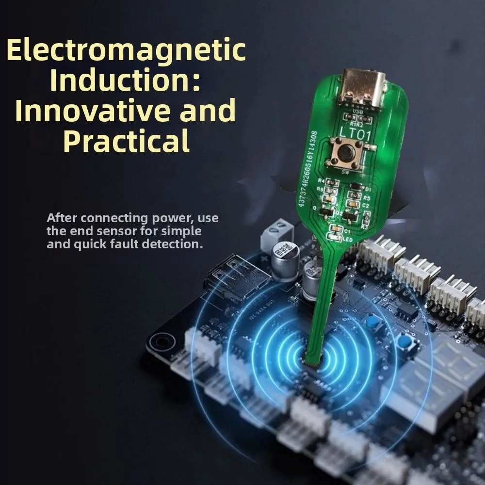 High Accuracy Motherboard Coil Tester Quick Investigation Strong Stability Inductor Detector Tool Multi-functional Professional