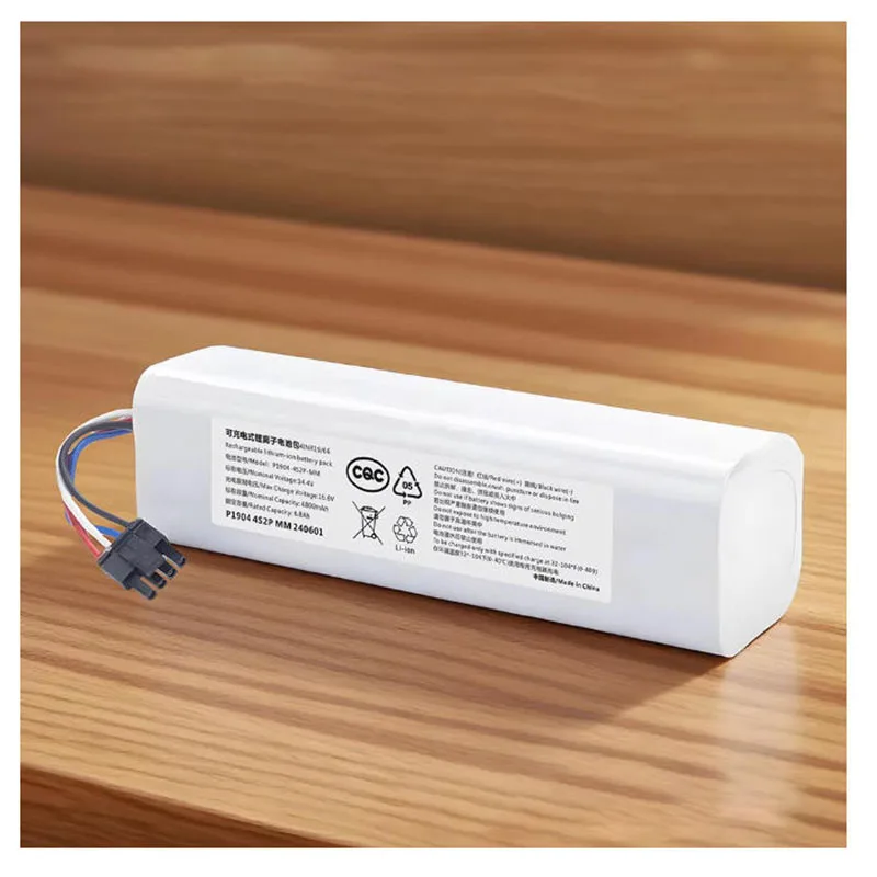 

NEW 14.4V 6500mah 12800mah P1904-4S2P-MM Battery For Xiaomi Mijia 1C STYTJ01ZHM Robot Vacuum Mop Cleaner Accessories battery