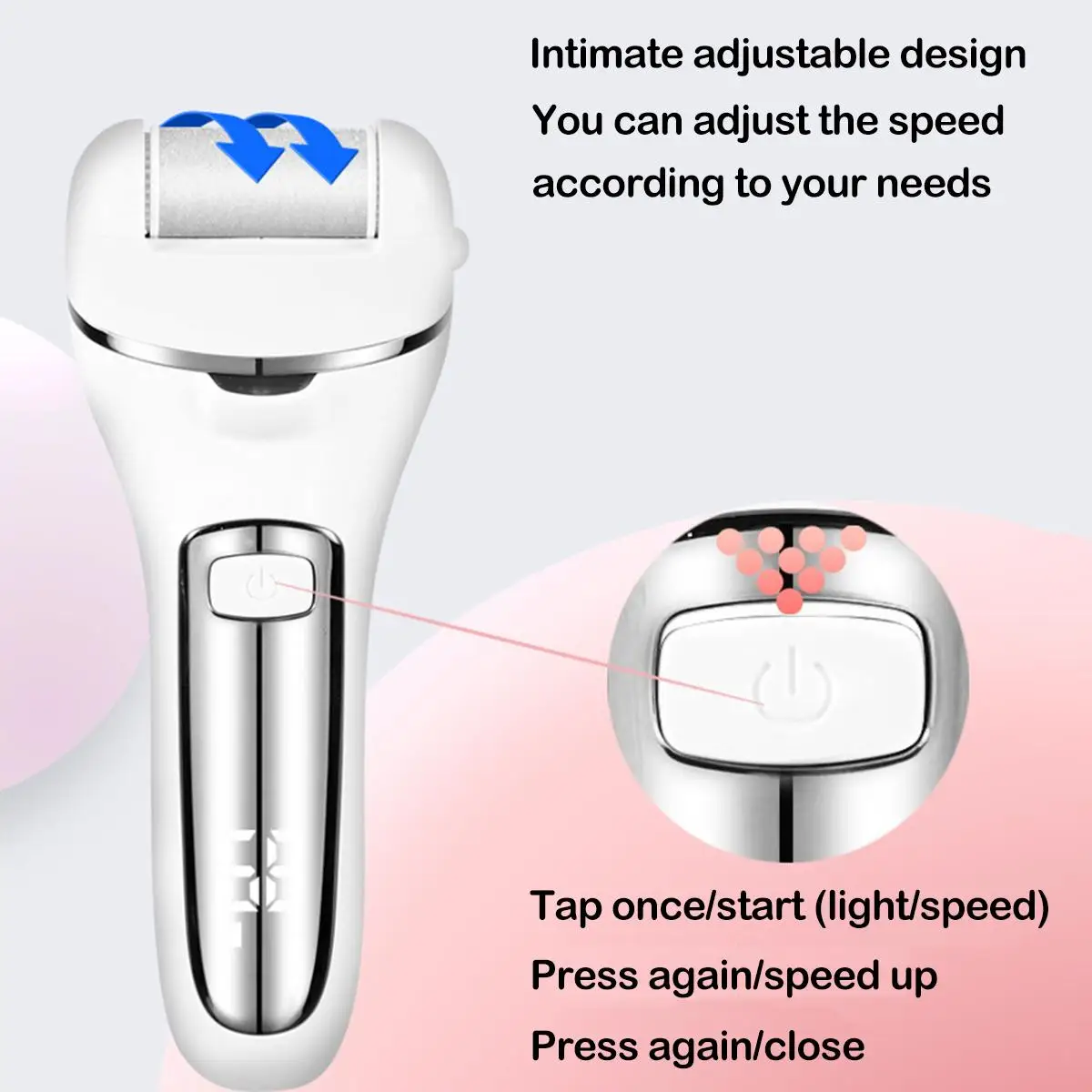 Professional Electric Foot Care Tool Foot Grinder Exfoliate Dead Skin Remove Calluses Cleanse Feet Automatic Callus Removal Foot