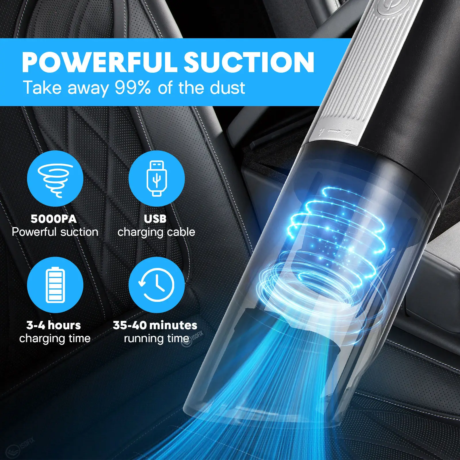 

Портативный автомобильный пылесос, перезаряжаемый, беспроводной, мощный, для сухой и влажной уборки, для автомобилей, дома, офисов, рабочих столов, домашних животных, пианино