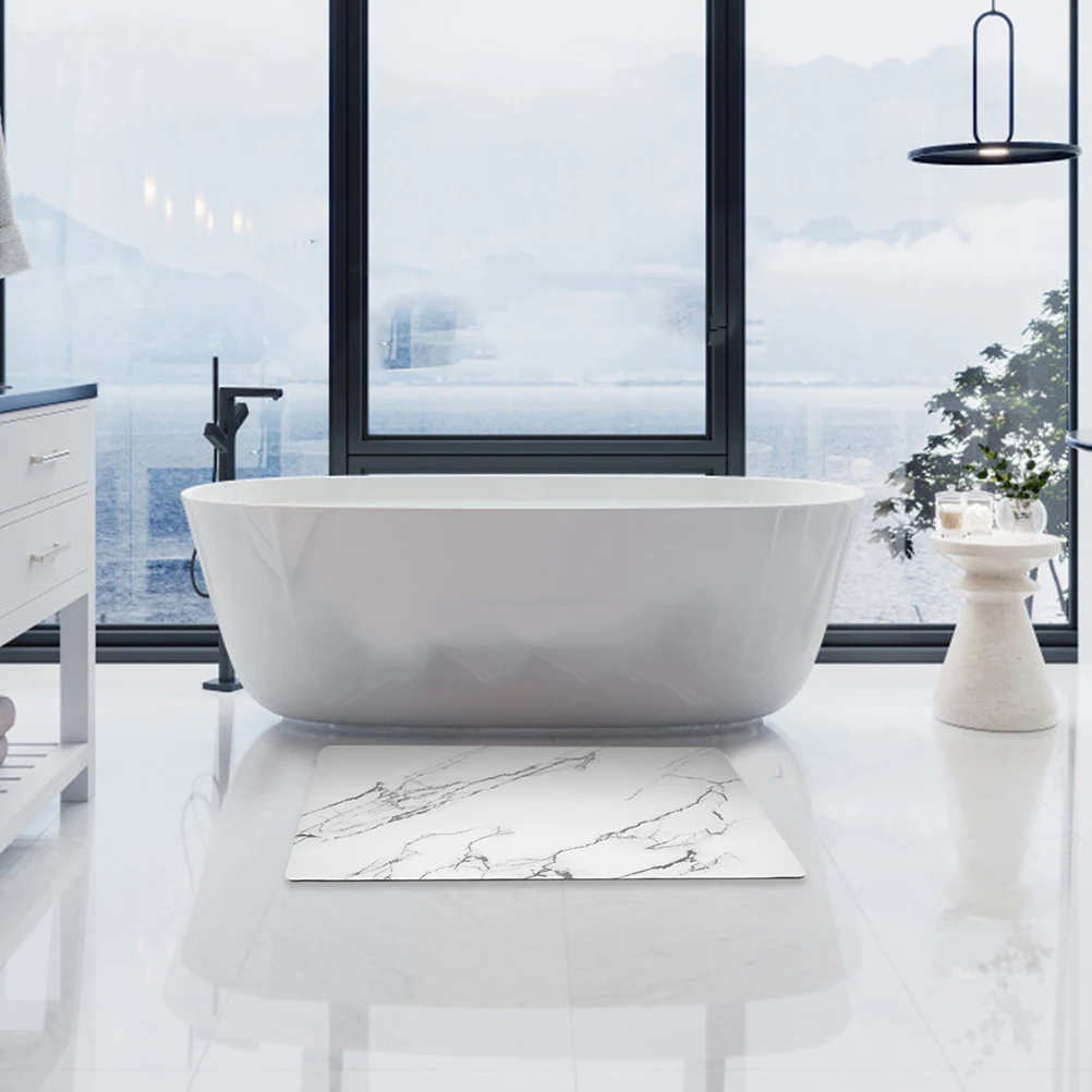 

Non slip Mat Water Absorbing Anti Skid Door Entrance Pad Bathroom Floor Mats Floor Cushion Mats for Bathroom Kitchen Home