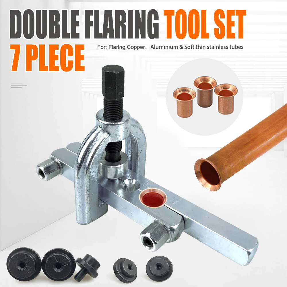 

Copper Tube Flange Expander Copper Tube Aluminum Tube Double-Layer Horn Mouth Expander