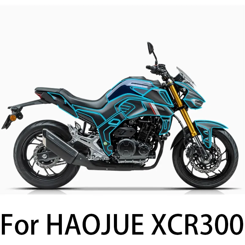 

Для XCR300 невидимая наклейка на одежду, прозрачная защитная пленка для масляного бака, водостойкий скребок, мембрана для мотоцикла