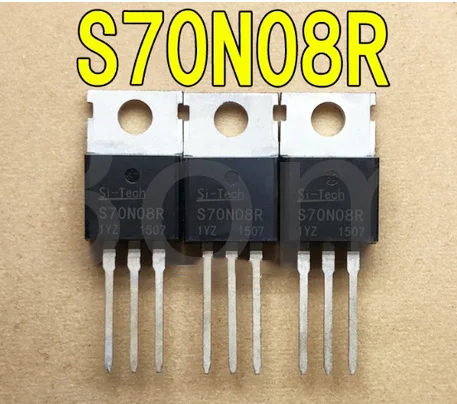 10Pcs S70N08R 80A70V To-220 Nieuwe Originele Power Mosfet Transistor