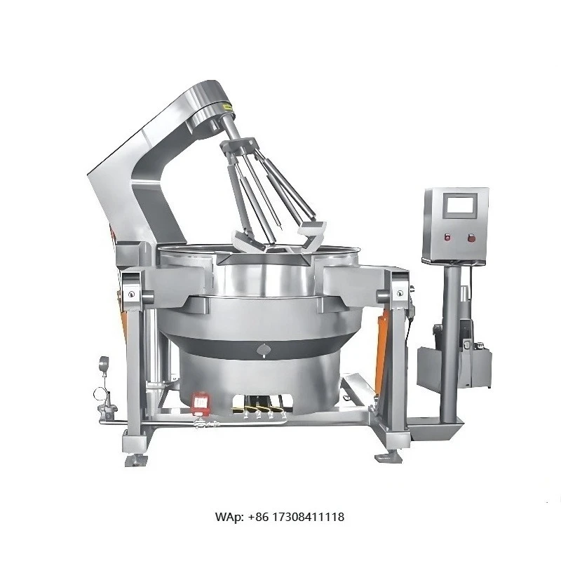 Intelligent design 400L industrial planetary electric food mixer, automated operation, low noise motor bearings
