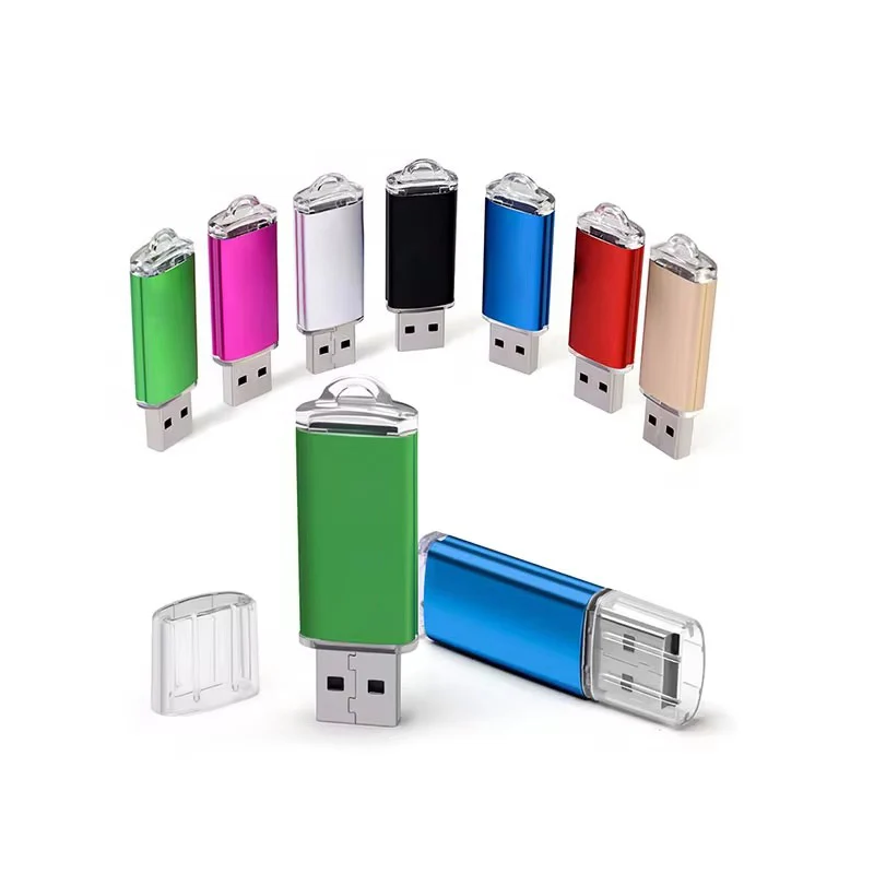 Flash U Disk 256GB USB Flash Drive 2.0 Metal Memory Stick 8GB 16GB 32GB 4GB USB Stick Pendrive 128GB 64GB Free Type-C for Phone