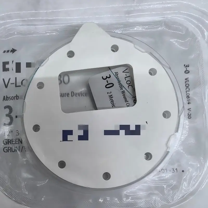 Veterinary Medical No Need Tying Knot Fast Soft Tissue Closure High Tensile Strength Absorbable Suture COVIDIEN V-Loc 180 3-0
