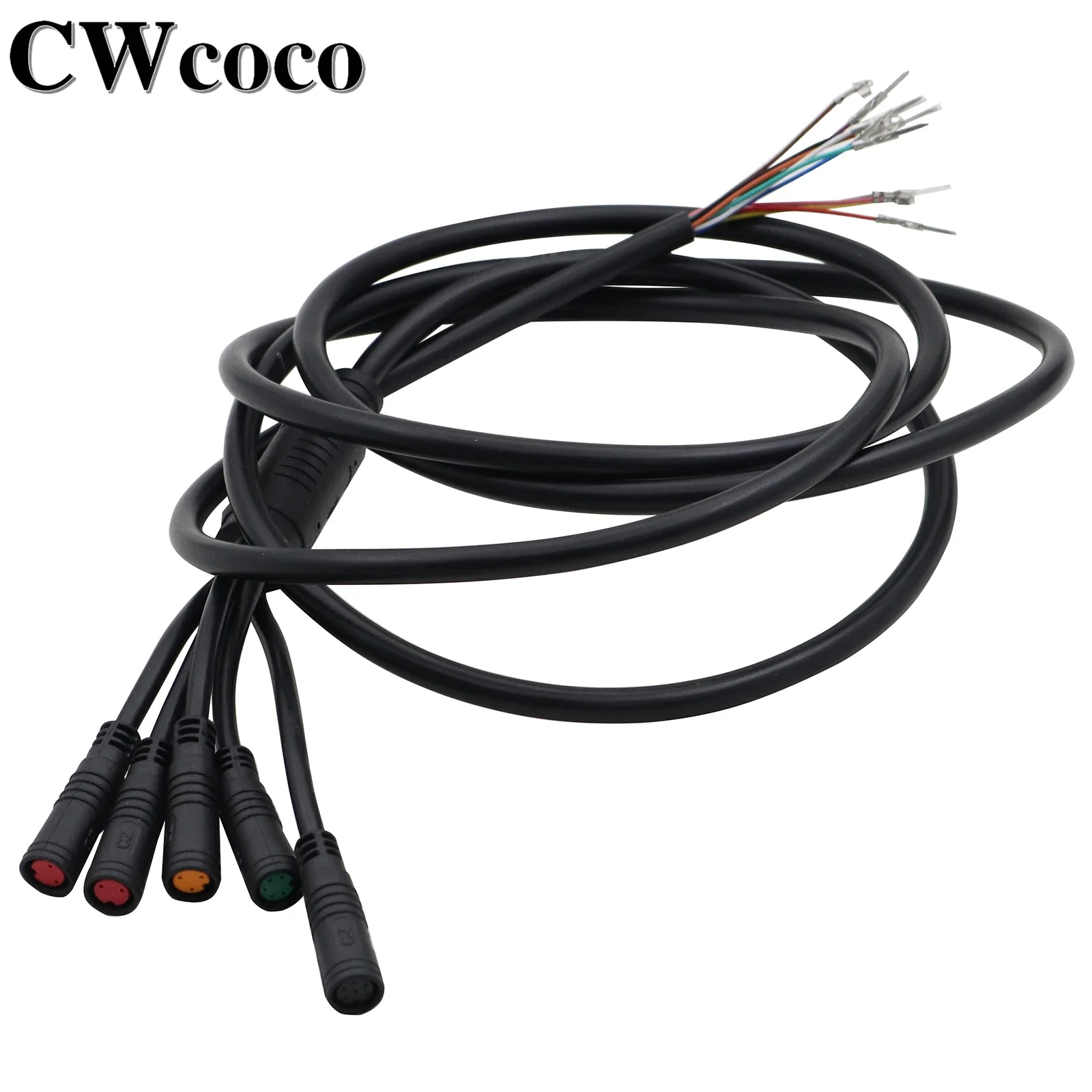 1.3m 1.8m 1.9m Instrument Controller 1 Tow 3/4/5 Connecting Cable Main Line General Accessories For Kugoo Electric Scooters