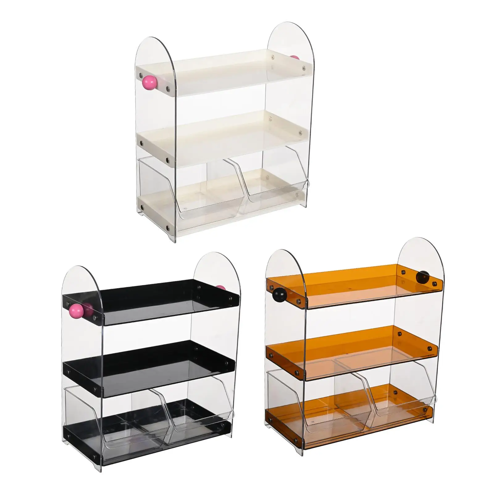 

Cup Rack Clear Modern Countertop Organizer for Tabletop Hotel Kitchen Pantry