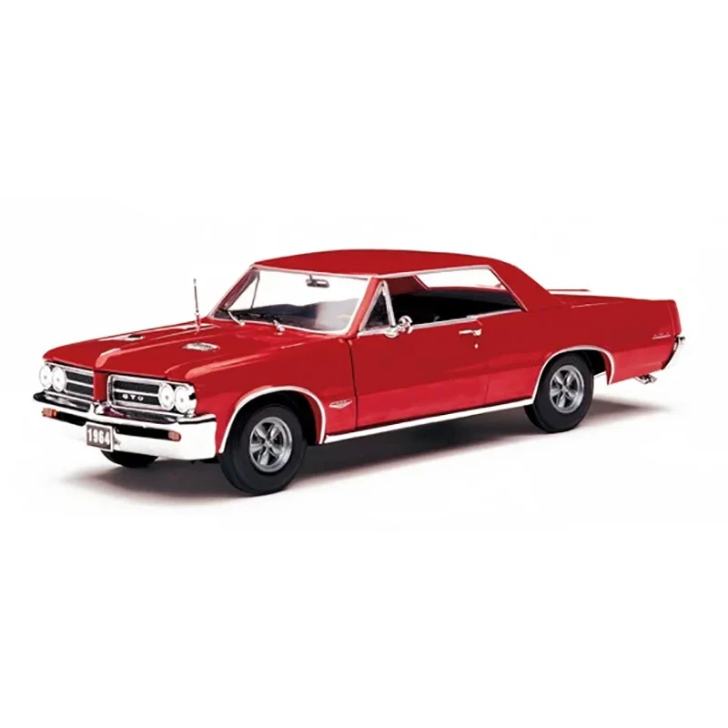 1:18 Scale Model 1964 1965 Pontiac GTO Vintage car Metal Diecast Alloy Retro Vehicle Toy Fan Collection Display Gift Decoration
