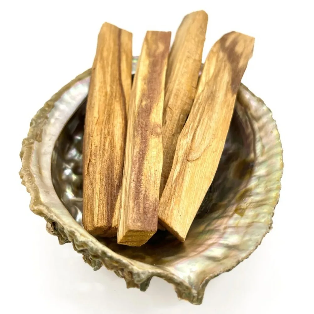 1-10 Palo Santo stick bouquet of incense negative energy eliminate white sage smear stick Old Materials Purify Air Heal the Mind view 4