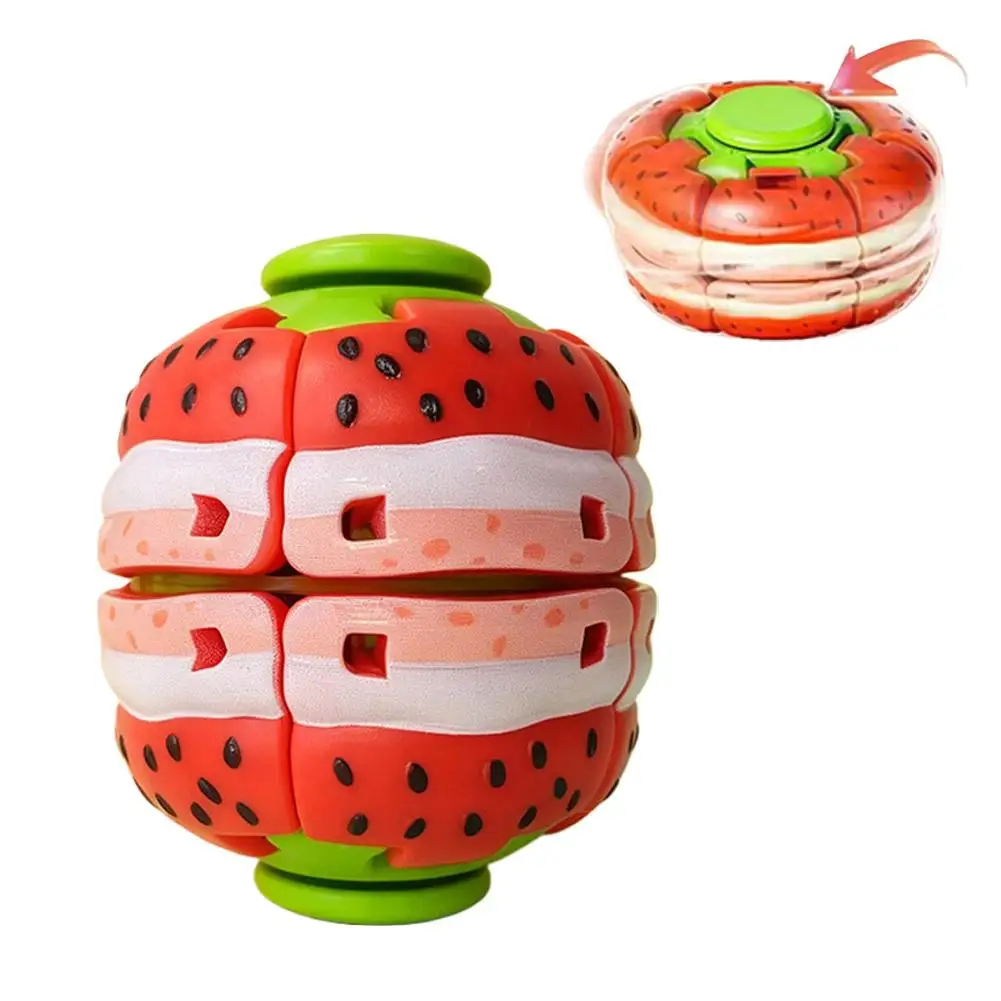 New Fingertip Rotating Ball 3D Printing Stress Relieving Ball Pressing Rotating Fingertip Gyroscope Puzzle Portable Fun Toy