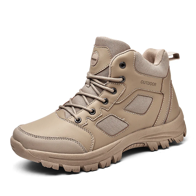 

Outdoor Hiking Shoes Men Boots Breathable Durable Breathable Ankle Boots Lace-up Comfortable Casual Sports Shoes Men