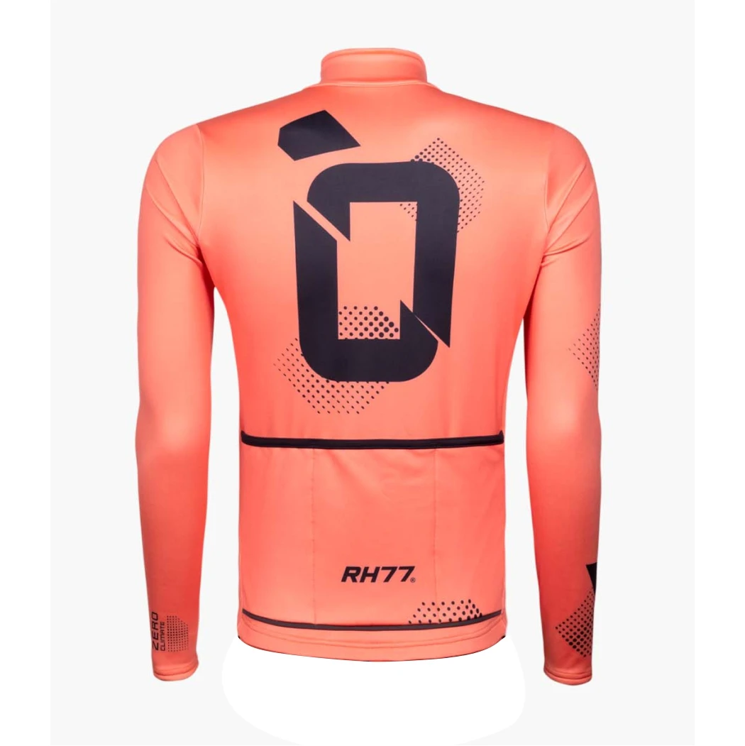 RH77 Cycling Jerseys Men\'s Winter Thermal Fleece Maillot Pro Team Clothing Outdoor Road Bike Apparel