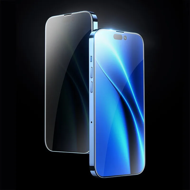 2 sztuki HD Anti-peeping Tempered Glass dla iPhone 14 Pro Max 13 12 Mini 11 Pro XS XR Screen Protector dla iPhone 8 7 14Plus Glass — zdjęcie 6