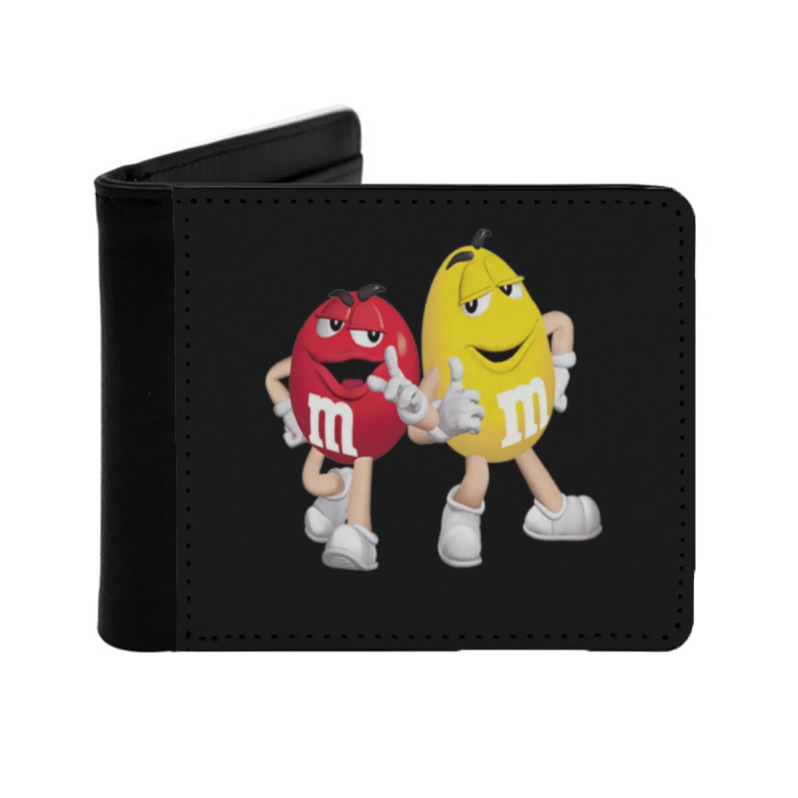 

Кошелек с новым принтом Короткие мужские кошельки Держатель кредитной карты Кошельки M M And M M M Mandm Mandms M And M S Cure Candy Activist