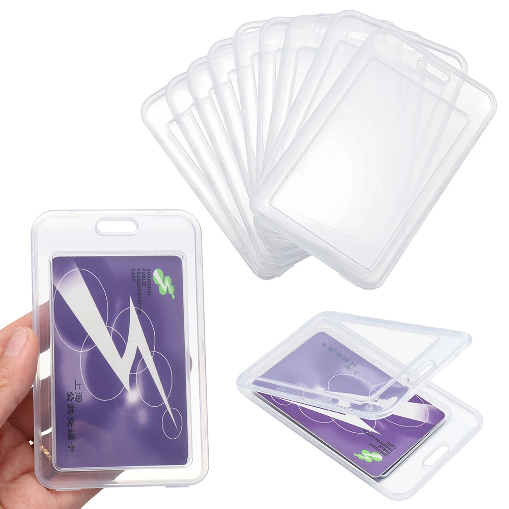 Plastic Trading Card Protective Sleeves, Tampa do cartão, Titular do cartão, Card Sleeves, Transparent Card, Bus Card, Basketball, Sports Cards