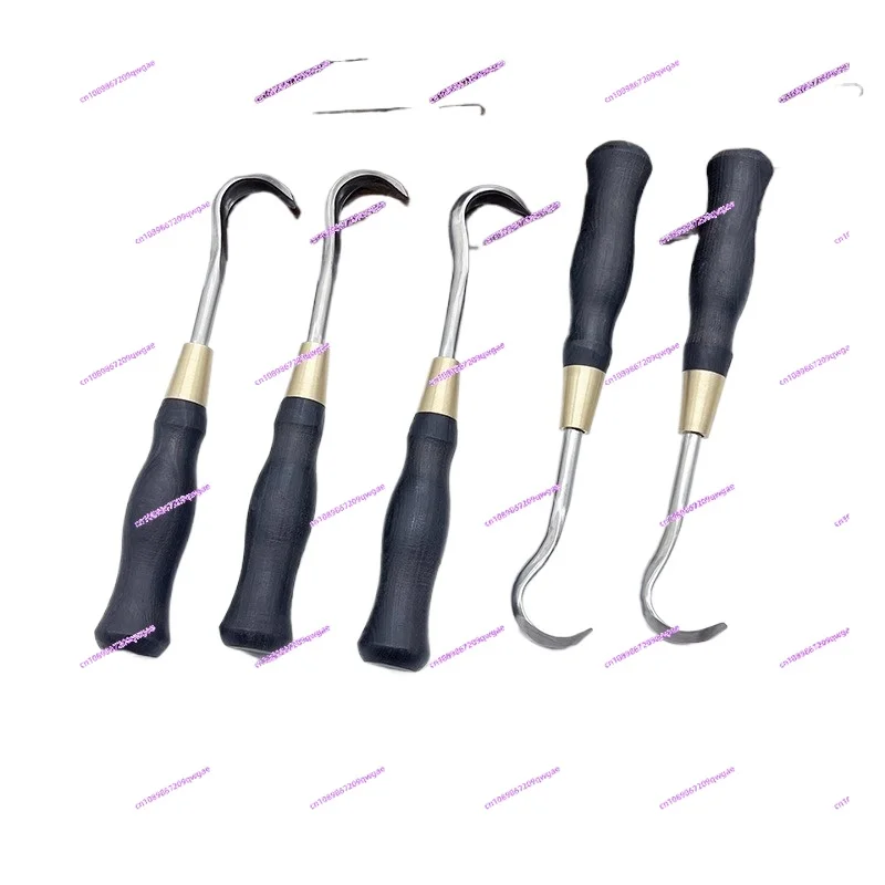 

Набор матовых ножей для бонсай, производство сушеных реликвий, рисование ножей с крючком для моделирования, чтобы создать инструменты для бонсай