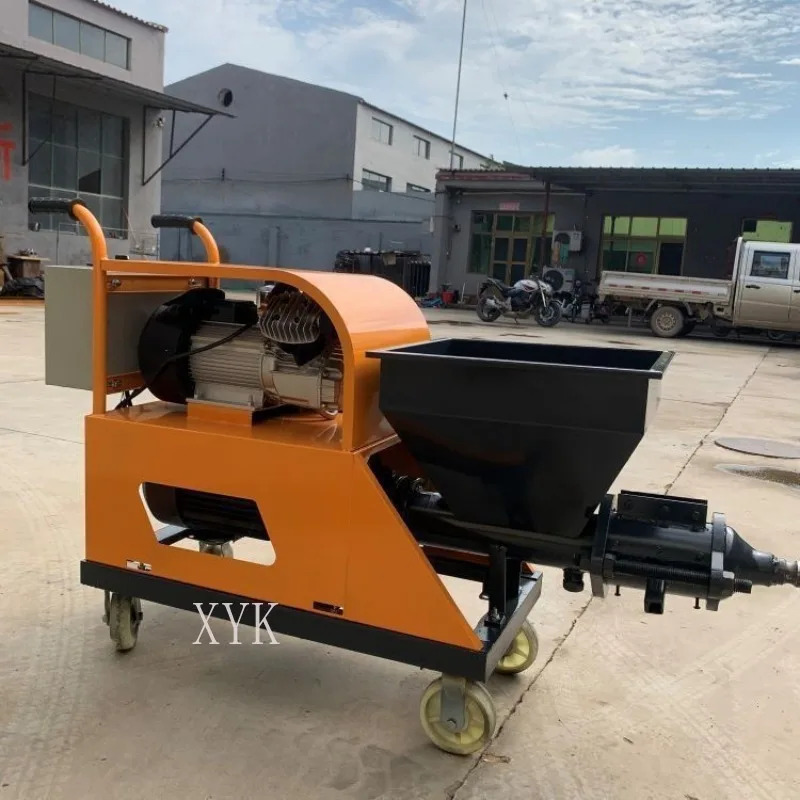 Multifunctional Mortar Cement Spraying Machine Mini Wall Plaster Equipment For Interior Wall Real Stone Paint Grouting Sprayer