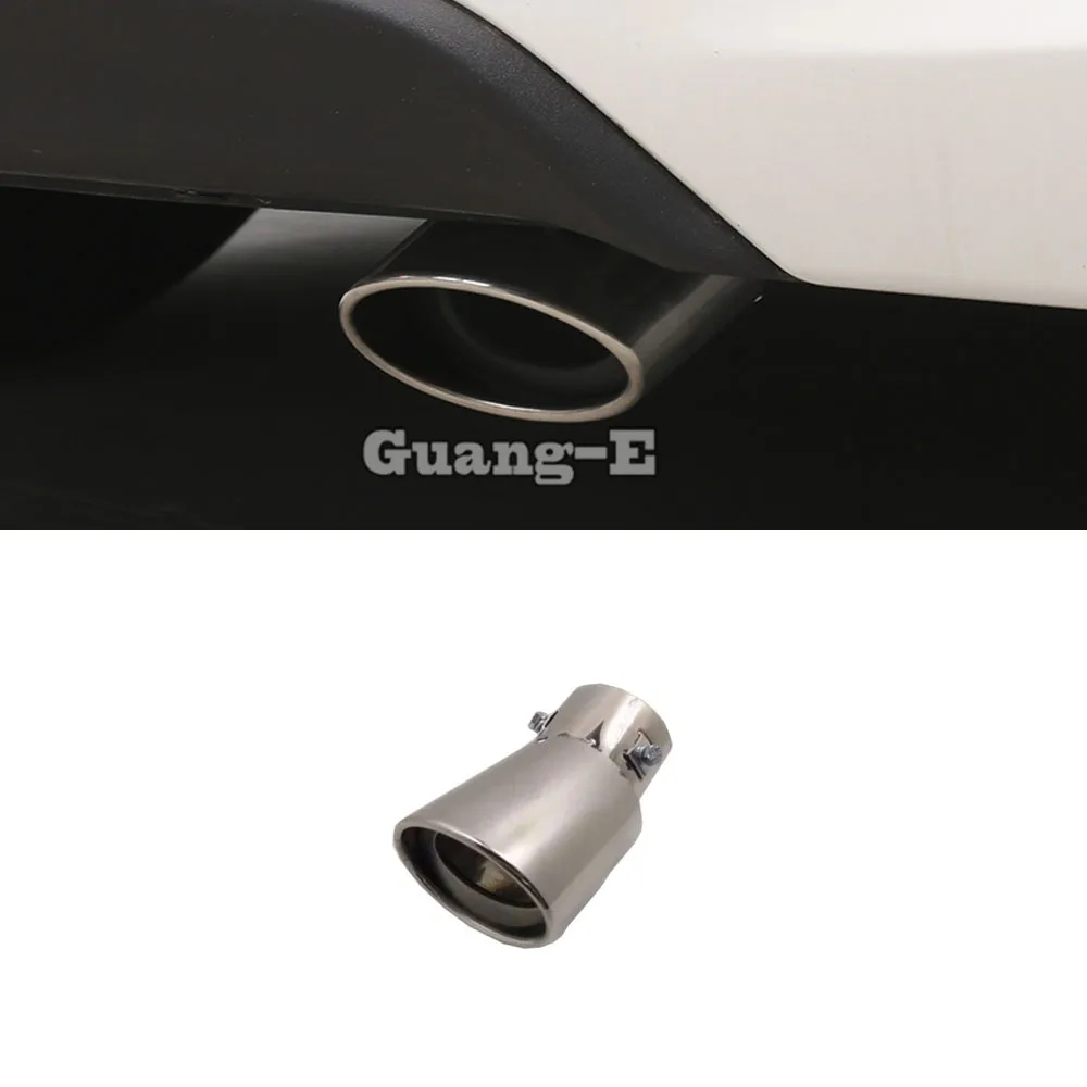 Car Cover Muffler Exterior End Pipe Outlet Stainless Steel Exhaust Tip Tail For Suzuki S-Cross Scross SX4 2017 2018 2019 2020