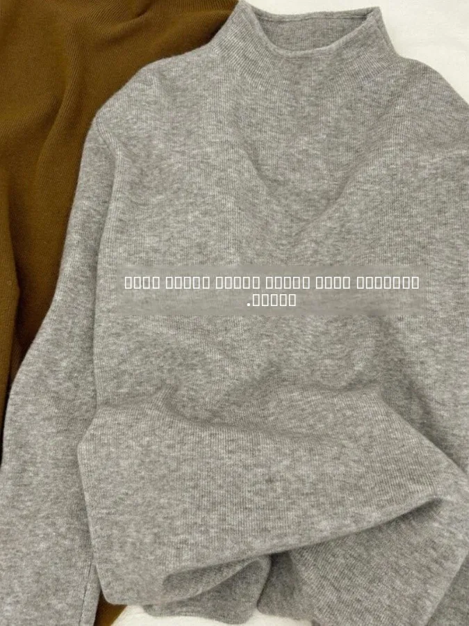 

Ele Soft Cozy Slim Fit вязаный длинный свитер с высоким воротником Base irt для женщин, зимний теплый теплый топ с внутренней стороны