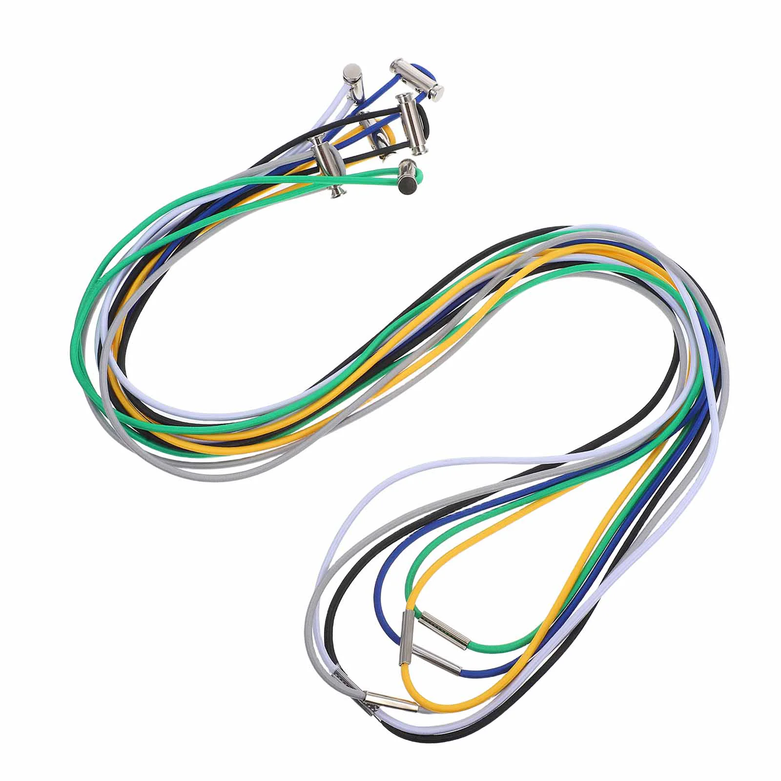 

6 Pcs Trash Can Rubber Large Adjustable Garbage Elastic Strap Outdoor Holder for Bungee Cord