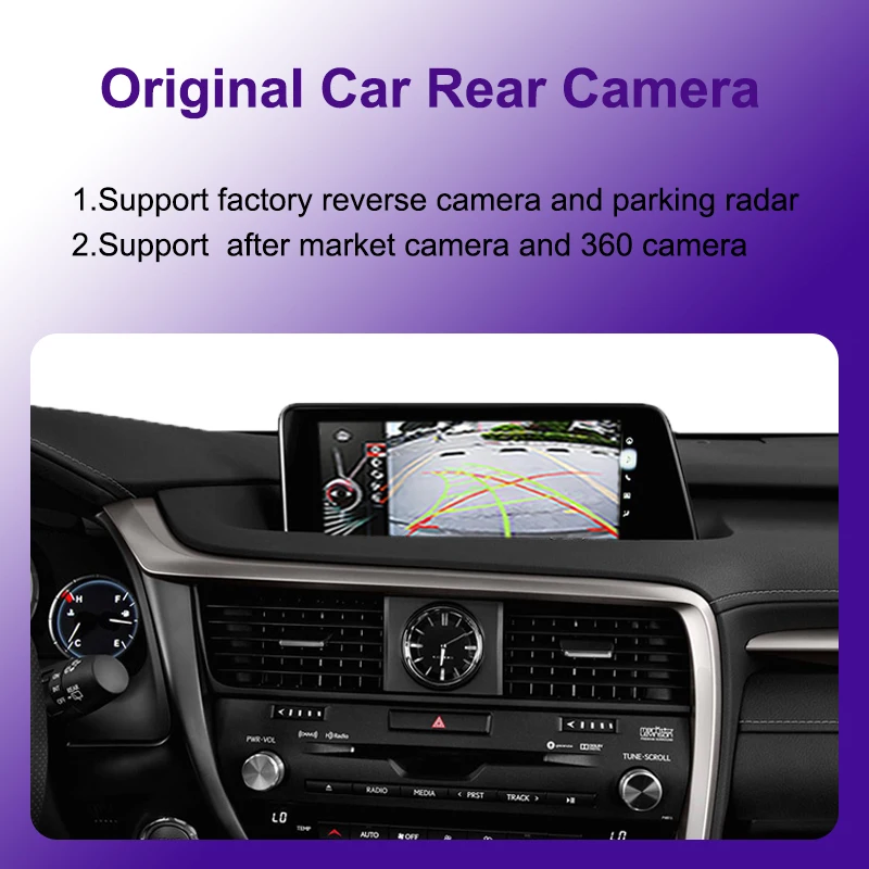 AUTOTOP Wireless CarPlay Android Auto für Lexus NX RX IS ES GS RC CT LS LX LC UX GX 2014-2019 – Detail 4