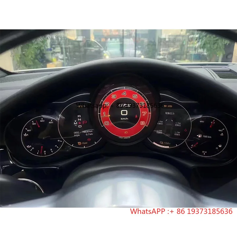 For Porsche Panamera 2010-2016 New Upgrade LCD Instrument Panel 970 Center Console Display Instrument Panel