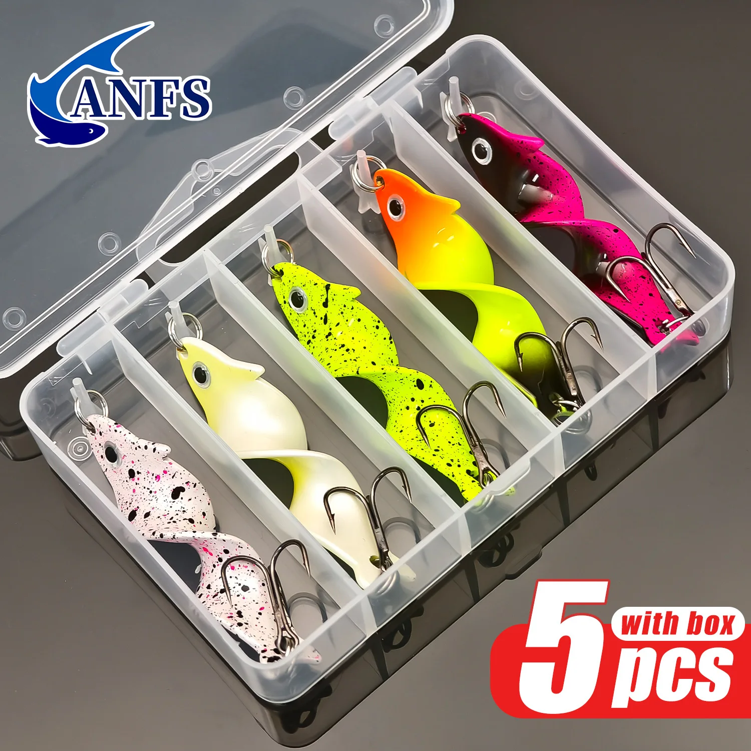 ANFS 5 adet Metal Balıkçılık Y - Fishing Lure Kit incelemesi ve fiyatı