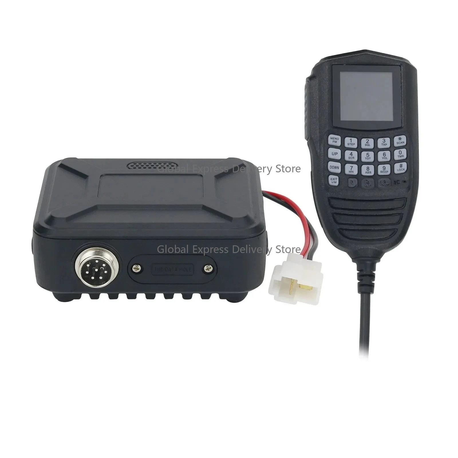 

WP-12 Mini Mobile Radio FM Transceiver 25W 200 Channels VHF UHF Dual Band Car Radio Station