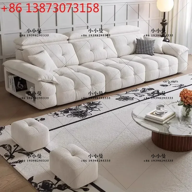 New Foshan Factory Chenike Electric Cream Wind Sofa