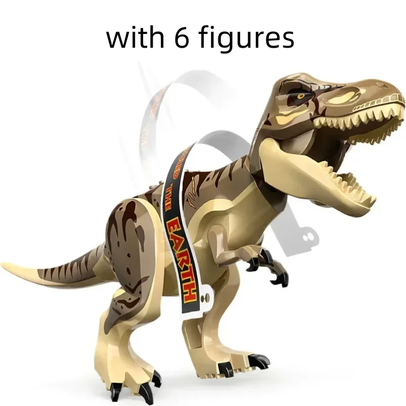 Dinosaur Series Raptor Compatible 76960 ,76961, 76949 Model MOC Puzzle Assemble DIY Building Blocks Bricks Toys for Kids Gifts