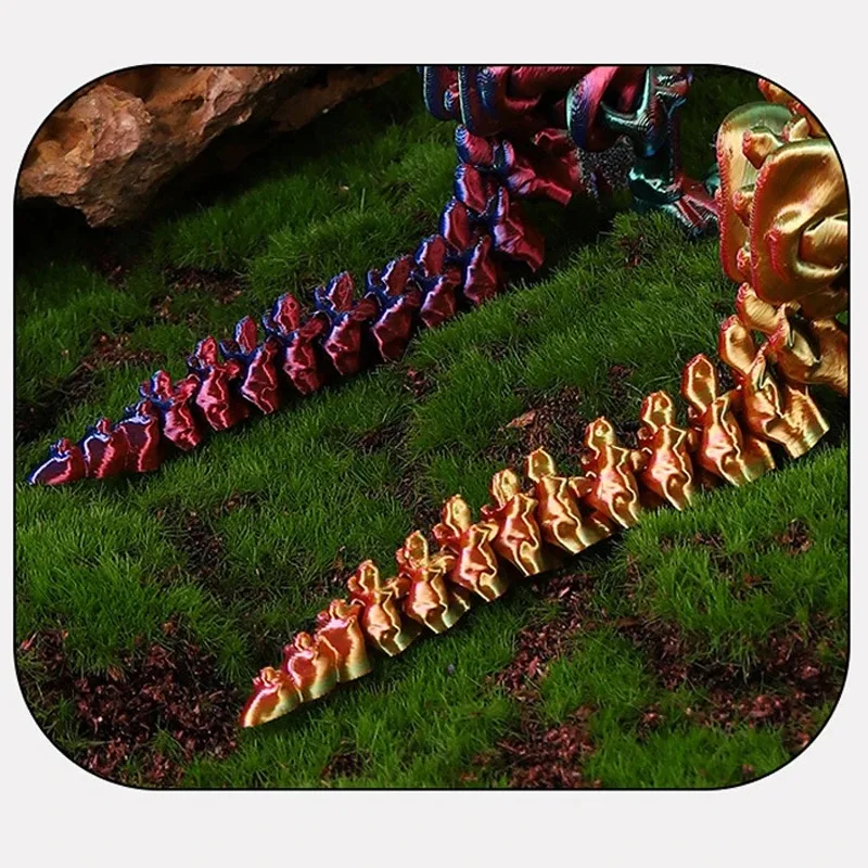 3d Printed T Rex Animals Miniature Figurines Dinosaurs Toy Child Anti-stress Birthday Gifts Children for Guests Surprises Gift - view 5