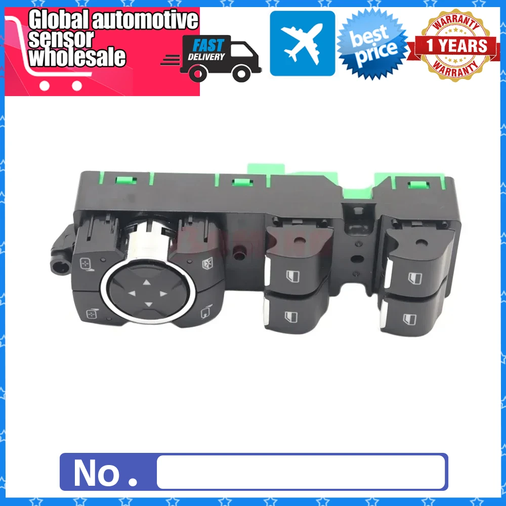 

Front Power Window Switch Control Master Switches For Ford Explorer 3.5L 2.3L GB5T14540DAW GB5T-14540-DAW GB5Z-14529-DA