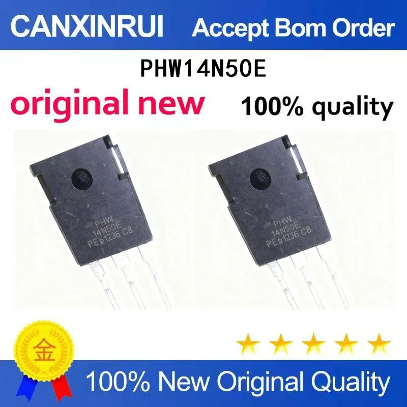 

(5-100 Pieces) PHW14N50E 14N50E TO-247 14A 500V N-channel MOS transistor brand new