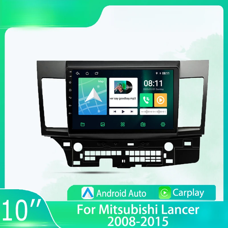 

For Mitsubishi Lancer 2008 2009-2015 Car Multimedia Player Android Car Player GPS WIFI Carplay 4G Car Radio Navigation Stereo