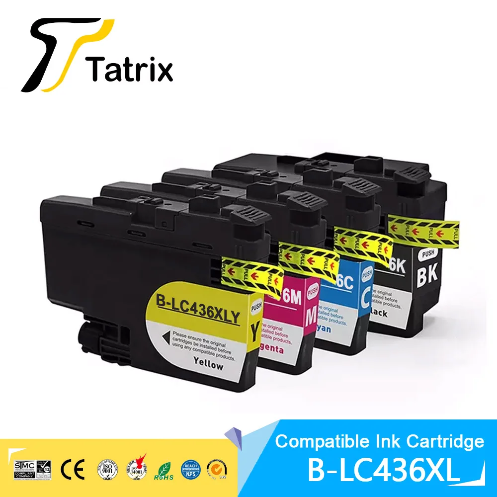 

High capacity LC436XL Compatible Ink Cartridge For Brother MFC-J4340DW J4440DW J4540DW J5855DW J5955DW J6555DW J6955DW J6957D