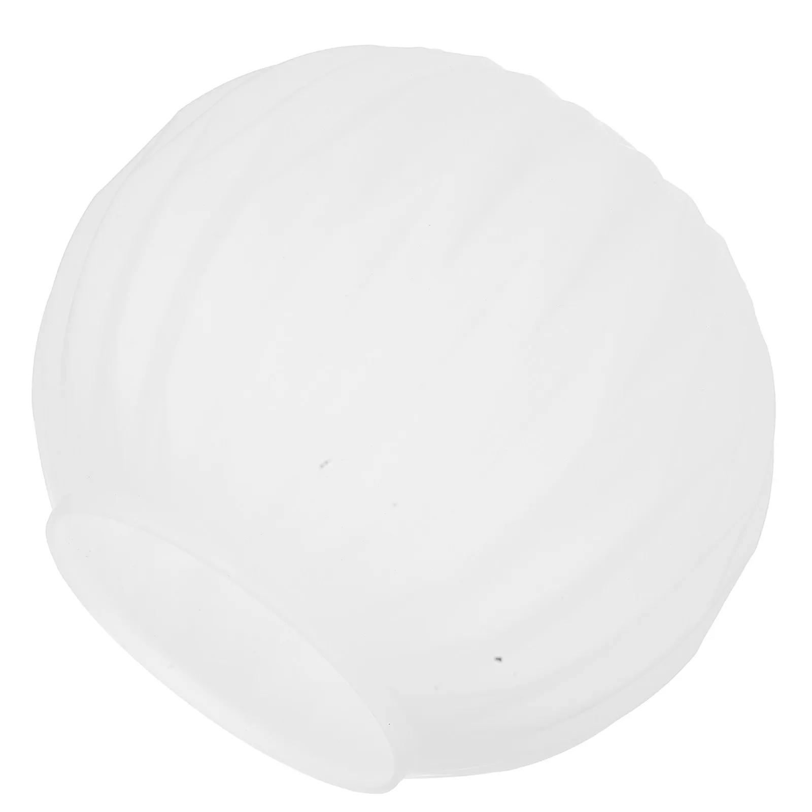Glass Lamp Shade Replacement Milky White 180Mm E27 Round Globe Lamp Cover Modern Pendant Light Fixture Replacement Light Globes