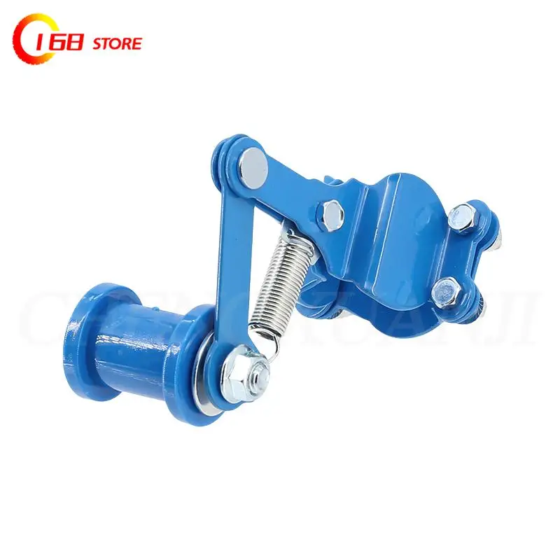 العالمي الألومنيوم دراجة نارية سلسلة الموتر الضابط الأسطوانة أدوات تعديل الملحقات ل الترابية دراجة الطرق غير الممهدة ATV موتوكروس