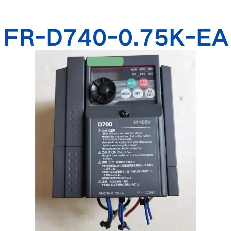 

Second hand FR-D740-0.75K-EA inverter 0.75KW 380V test OK Quick delivery