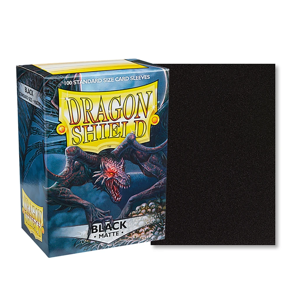 100 unids/caja Multicolor Dragon Shield tarjetas mangas cubierta mate tarjetas mangas Protector para TCG/PTCG Star Card tarjetas de juegos de mesa