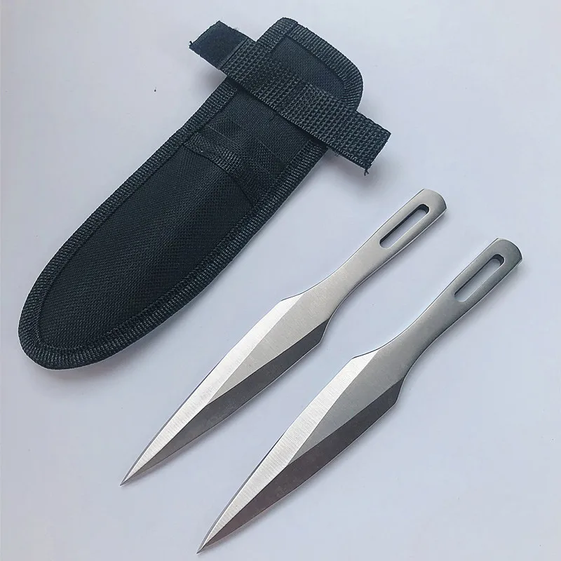 No Cutting Edge Training Knife Butterfly CSGO Trainer Stainless Steel Pocket Pri Practice Knife Sport Cosplay Tool