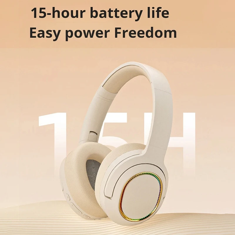 Xiaomi P935 Head mounted Bluetooth 5.3 Earphones Wireless Foldable Bass Game Earphones Full Ear Pack Long Battery Life With Mic